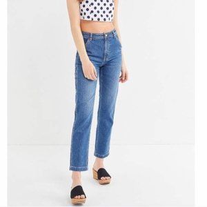 BDG Leo High-Waisted Slim Carpenter Jean - Medium Wash